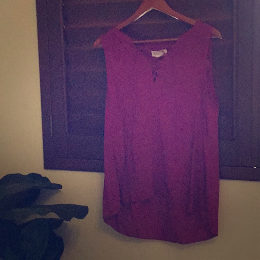 Velvet By Gramham and Spencer, purple top